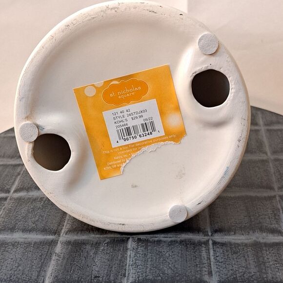 ST. NICHOLAS SQUARE "BLESSING FOR ALL" CERAMIC TREE DECOR - NWT - Picture 8 of 12